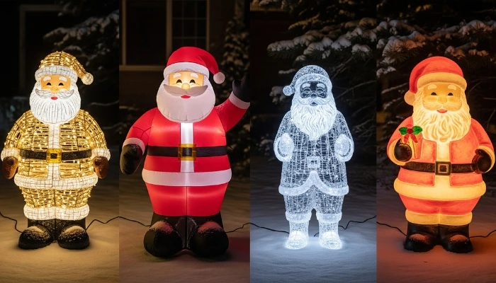Best Santa Decorations for Your Yard