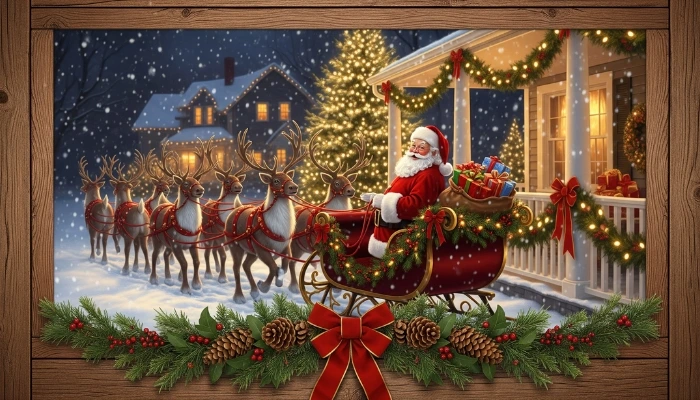 Why Santa and Reindeer Are Iconic Holiday Decorations
